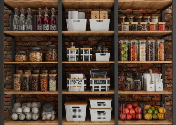 food storage organization frugal farm life