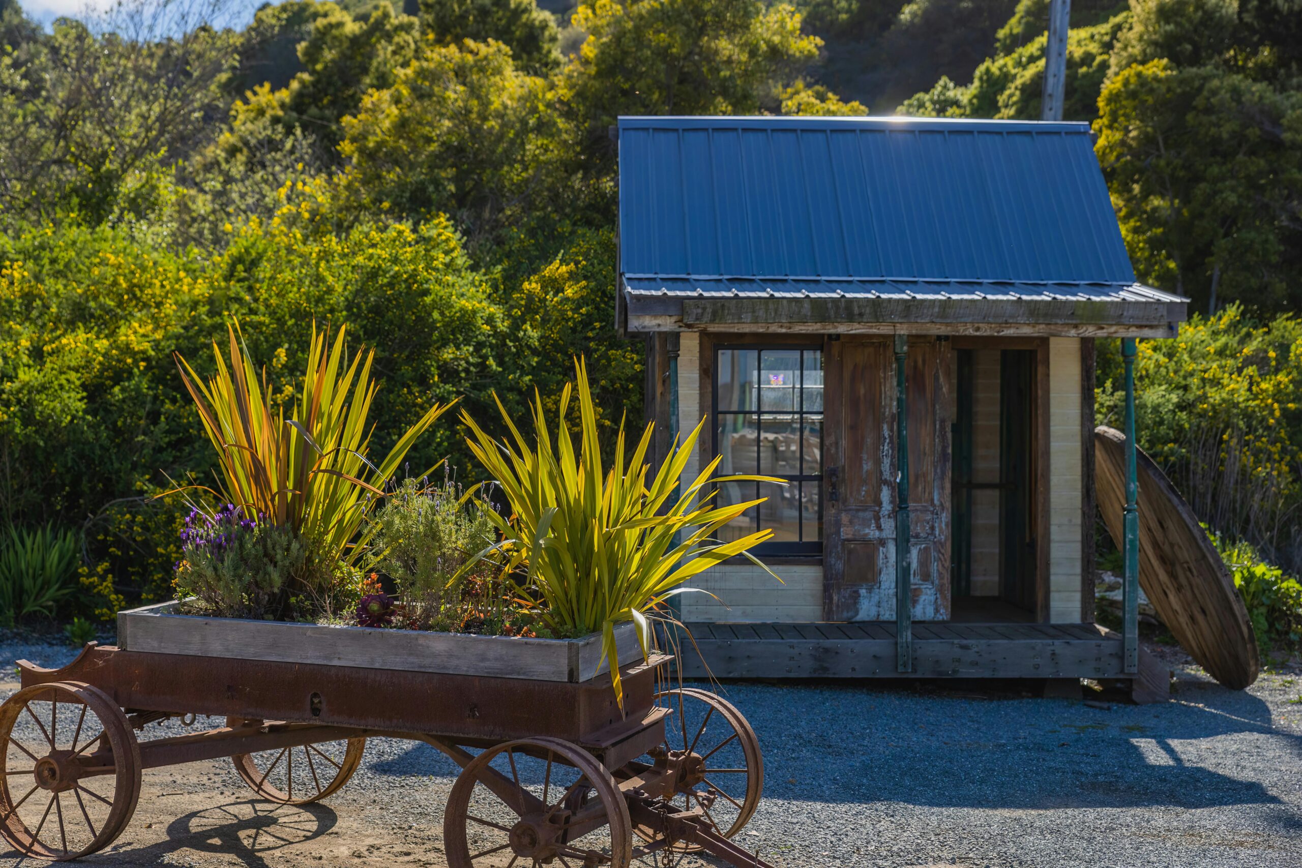 Create a Garden Shed Workspace for Simple Country Living