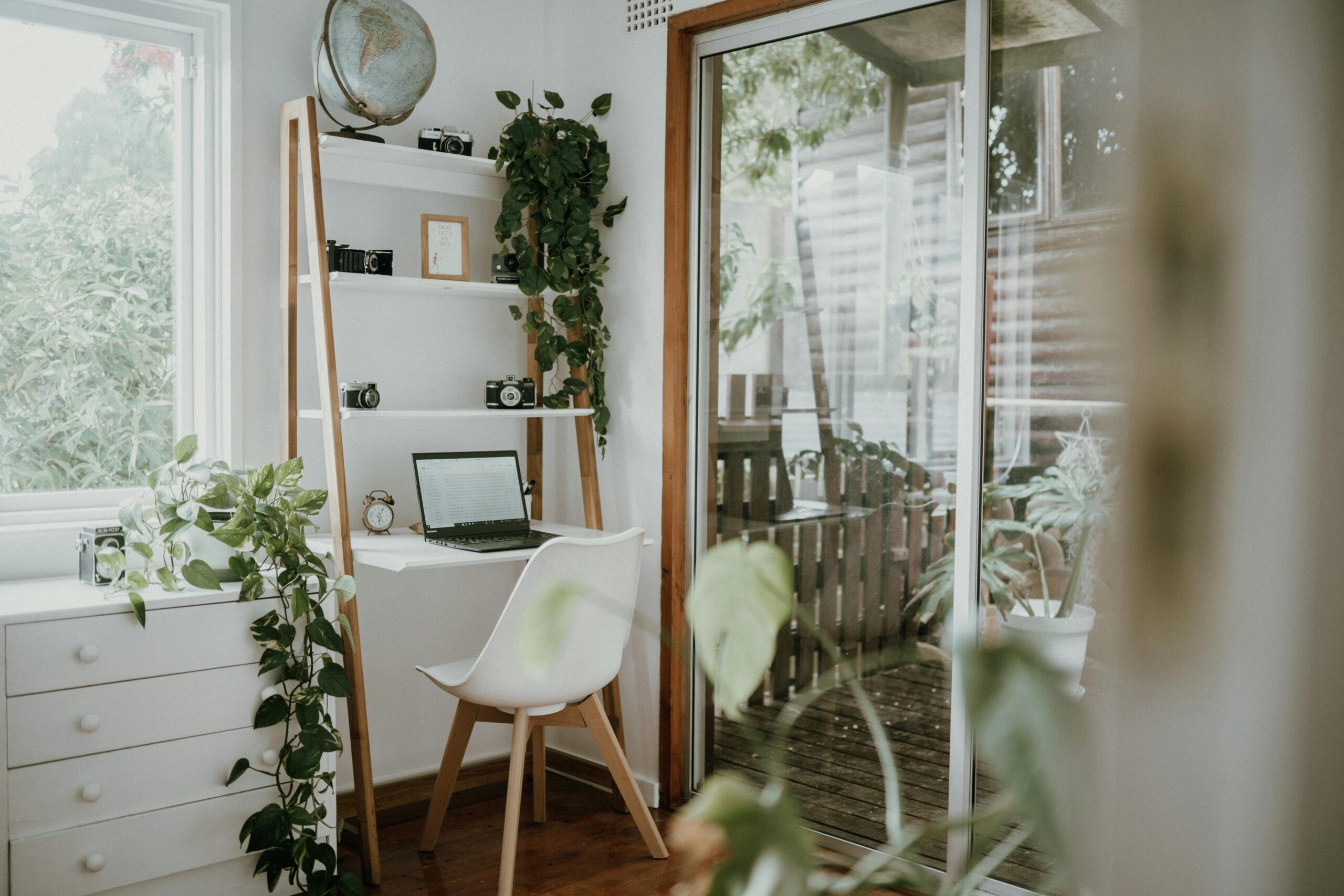 cozy garden shed office farmhouse decor